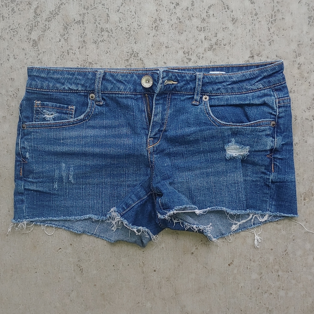 Aeropostale denim shorts 7/8